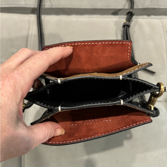 TORY BURCH LEE RADZIWELL PETITE DOUBLE BUCKET CROSSBODY - Picture 9 of 12